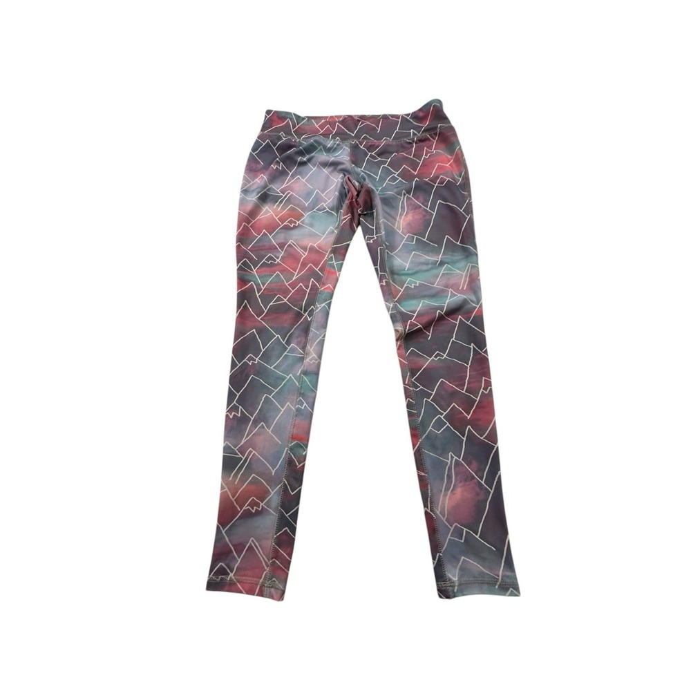 Mossimo Supply Co. Yoga Pant Women's Size Large Multicolor Workout Leggings‎ EUC